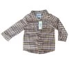 Shea Baby Boy's Plaid Pearl Snap Shirt