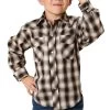 Roper Apparel Boy's Plaid Long Sleeve Snap Shirt 1 Roper Apparel Boy's Plaid Long Sleeve Snap Shirt -HORSE TACK Store 161222 default l
