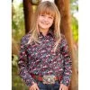 Cruel Girl Girl Floral Print Western Shirt -HORSE TACK Store 161437 default l