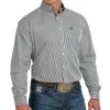 Cinch Men's Grey Stripe Shirt -HORSE TACK Store 161477 default l
