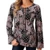 Roper Women's Boho Paisley Print Blouse -HORSE TACK Store 161843 default l