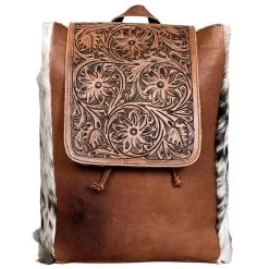 American Darling Tooled Cowhide Backpack