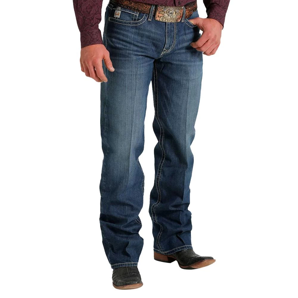 Cinch Men's Grant Medium Stonewash Boot Cut Jean 3 Cinch Men's Grant Medium Stonewash Boot Cut Jean