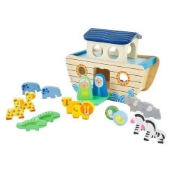 Mud Pie Noah's Ark Shape Sorter Set