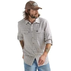 Wrangler Mens Performance Long Sleeve Shirt
