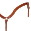 Cowperson Tack 1 3/4in. Oiled Harness Leather Contoured Breast Collar