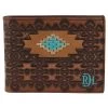 Men Bifold Wallet Laced Southwest Medallion -HORSE TACK Store 163463 default l