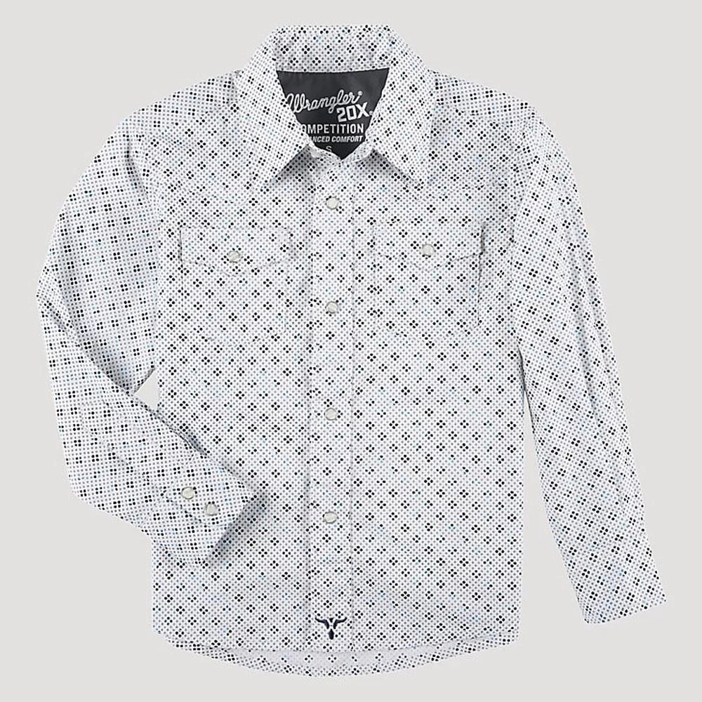 Wrangler Boy's 20X Competition Advanced Comfort Shirt 3 Wrangler Boy's 20X Competition Advanced Comfort Shirt