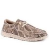 Roper Women's Hang Loose Snake Print Lace Up Comfort Moc Casual 1 Roper Women's Hang Loose Snake Print Lace Up Comfort Moc Casual -HORSE TACK Store 163645 default l