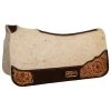 Reinsman 3/4 Inch Limited Edition Apex Sunflower Fields Contour Felt Saddle Pad -HORSE TACK Store 163762 default l