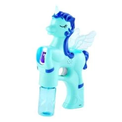 Mud Pie Blue Unicorn Bubble Maker