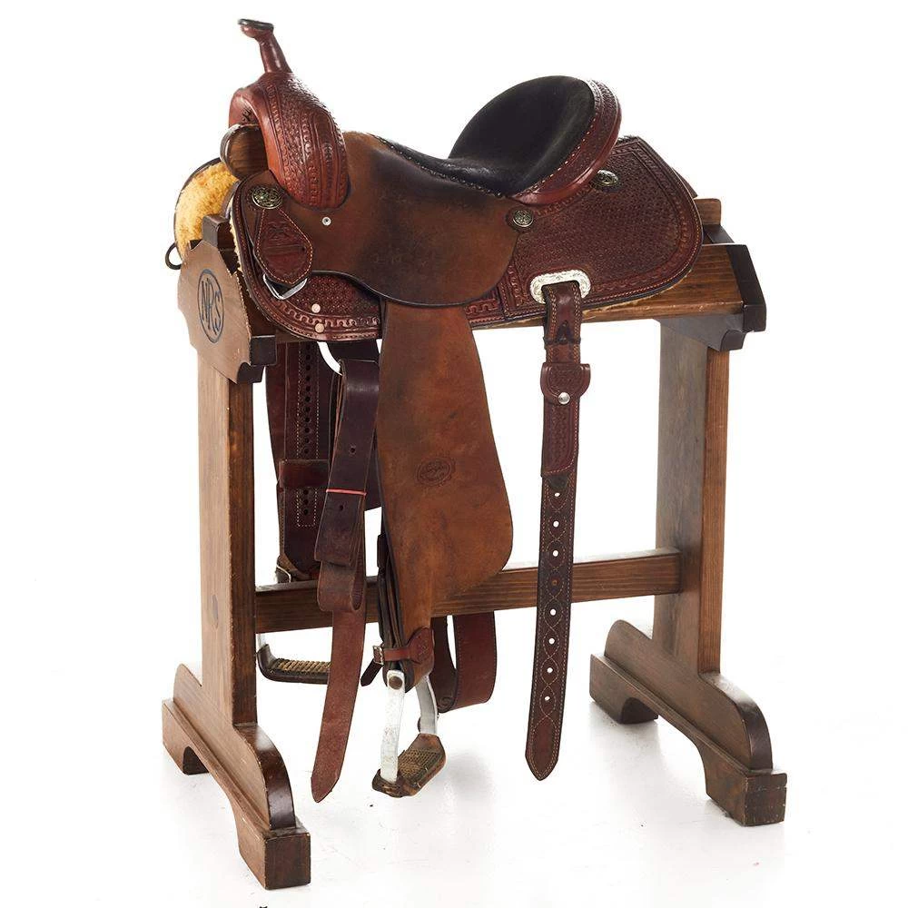 NRS Used 14in Reinsman X Series Barrel Saddle 3 NRS Used 14in Reinsman X Series Barrel Saddle