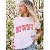 Charlie Southern Women's Howdy Cropped Tee