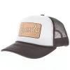Mcintire Saddlery White And Grey Howdy Foam Trucker Cap -HORSE TACK Store 166340 default l