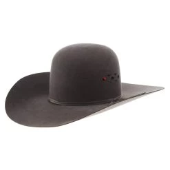 Jw Brooks Custom Hats 6.5oz Summer Felt Dove Grey 4 1/2in Brim Cowboy Hat