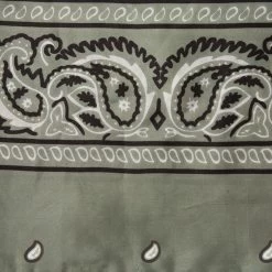 Wyoming Traders Bandana Silk Wild Rag Scarf - Sage