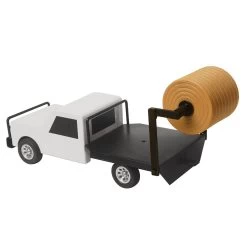 Little Buster Toys Black And White Flatbed Hay Truck -HORSE TACK Store 200844 3