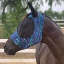 Professionals Choice Pattern Comfort Fit Fly Mask -HORSE TACK Store 207271 632181