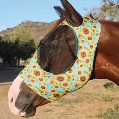 Professionals Choice Pattern Comfort Fit Fly Mask -HORSE TACK Store 207271 632184
