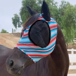 Professionals Choice Pattern Comfort Fit Fly Mask -HORSE TACK Store 207271 632189