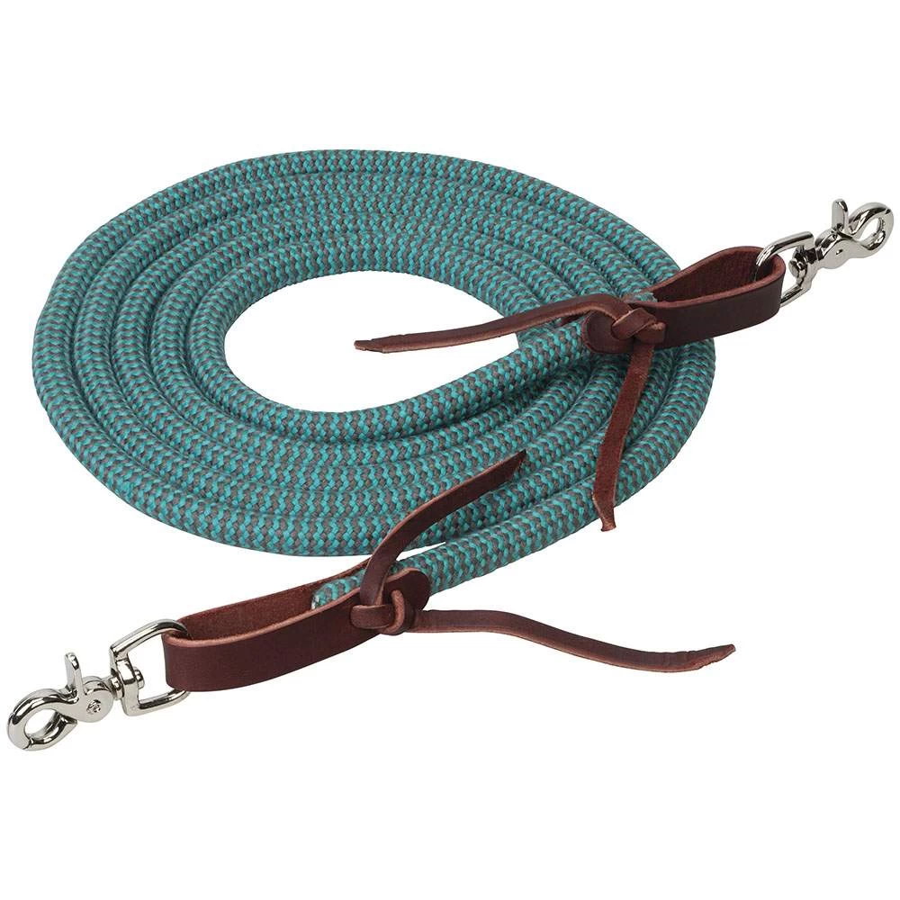Weaver Leather Ecoluxe Bamboo 10ft Round Trail Reins 6 Weaver Leather Ecoluxe Bamboo 10ft Round Trail Reins - Image 4