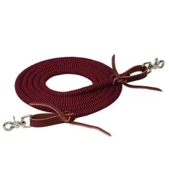 Weaver Leather Ecoluxe Bamboo 10ft Round Trail Reins 12 Weaver Leather Ecoluxe Bamboo 10ft Round Trail Reins -HORSE TACK Store 213324 728015