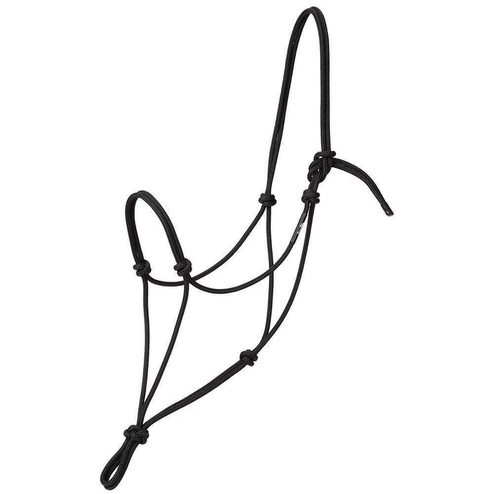 Weaver Leather Large Horse Silvertip Big Sky Rope Halter 3 Weaver Leather Large Horse Silvertip Big Sky Rope Halter