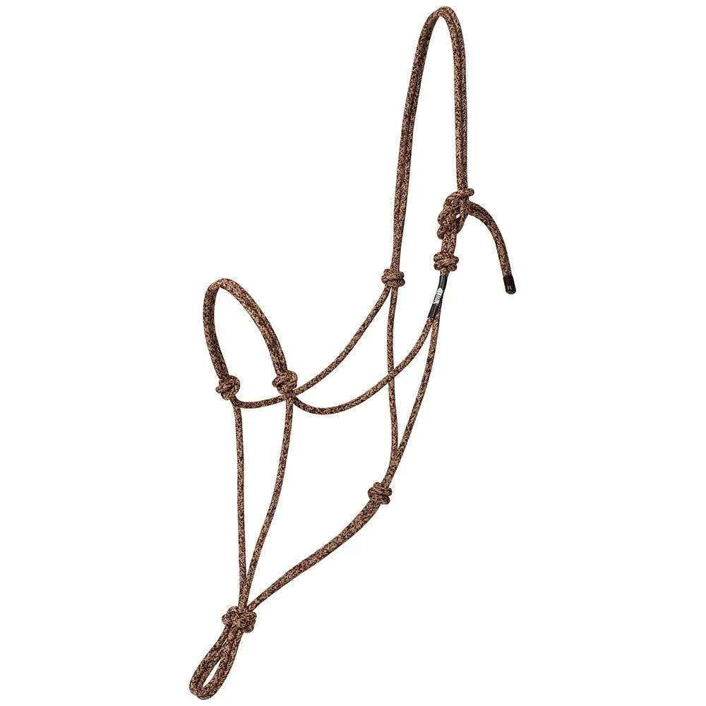 Weaver Leather Large Horse Silvertip Big Sky Rope Halter 6 Weaver Leather Large Horse Silvertip Big Sky Rope Halter - Image 4