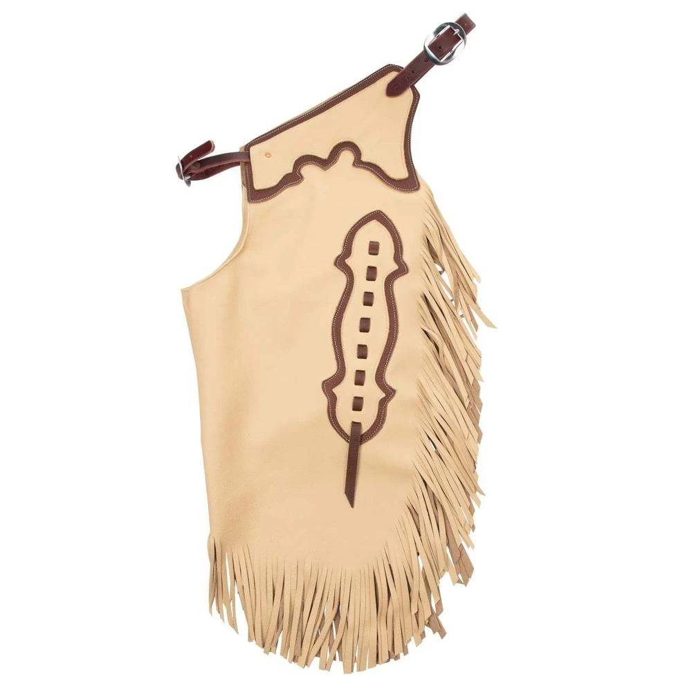 NRS Adult Two-Tone Leather Chinks 7 NRS Adult Two-Tone Leather Chinks - Image 5