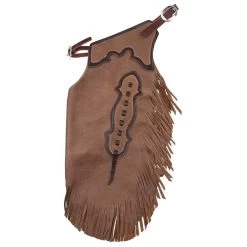 NRS Adult Two-Tone Leather Chinks 27 NRS Adult Two-Tone Leather Chinks -HORSE TACK Store 224169 710632