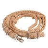 Mustang Waxed Nylon Knotted Barrel Rein -HORSE TACK Store 226186 718099