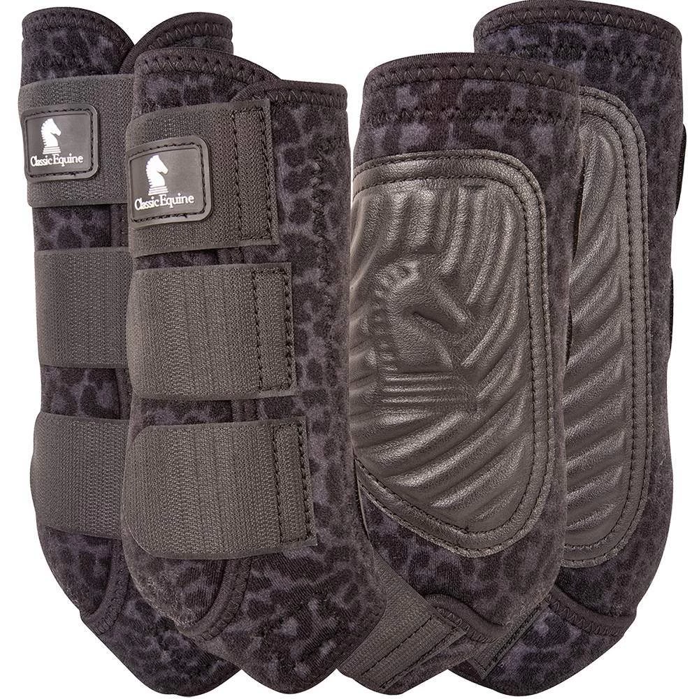 Classic Black Leopard ClassicFit 4-Pack Sport Boots 6 Classic Black Leopard ClassicFit 4-Pack Sport Boots - Image 4