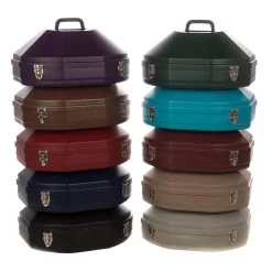 Hat Cans By Formco Plum Purple Stackable Western Hat Can 9 Hat Cans By Formco Plum Purple Stackable Western Hat Can -HORSE TACK Store 23105