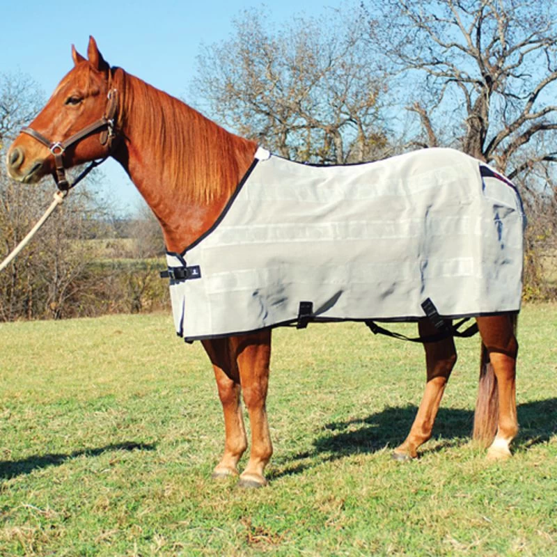 Classic Equine Equipment Grey MagNTX Magnetic Horse Sheet 4 Classic Equine Equipment Grey MagNTX Magnetic Horse Sheet - Image 2