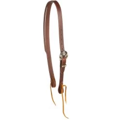 Cowperson Tack Dollar Sign Buckle Slit Ear Headstall