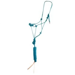 Mustang Infinity Knot Horse Rope Halter With 12 Foot Lead Rope -HORSE TACK Store 243335 795463