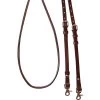 Cashel Company 8 Foot Adjustable Reins W/Rawhide Trim 2 Cashel Company 8 Foot Adjustable Reins W/Rawhide Trim -HORSE TACK Store 24593 default l
