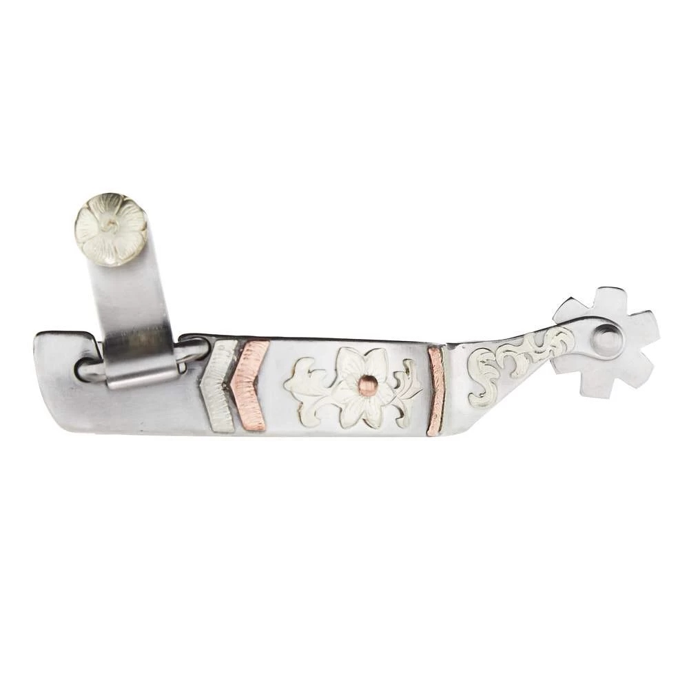 Weaver Leather Ladies Spur With Floral Design 4 Weaver Leather Ladies Spur With Floral Design - Image 2