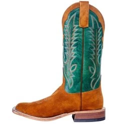 Anderson Bean Men's Wheatbuck Waxy Kudu Roughout 13in. Navajo Bison Top Boot -HORSE TACK Store 329081 3