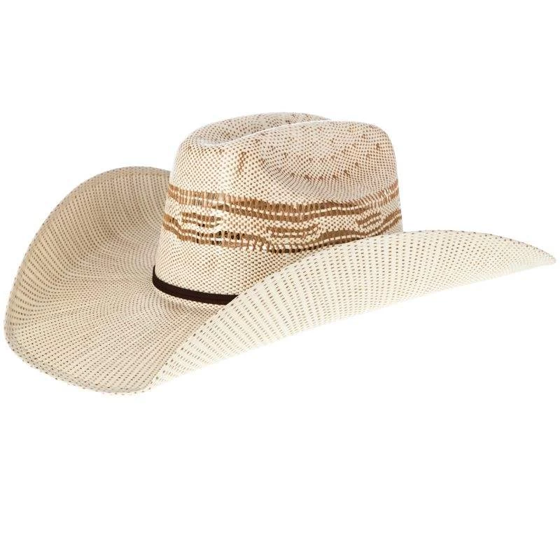 Twister Tan Bangora Straw Cowboy Hat 3 Twister Tan Bangora Straw Cowboy Hat