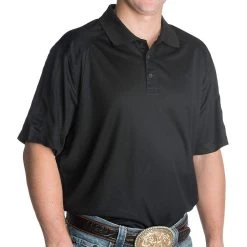 Ariat Men's Black AC Polo Shirt
