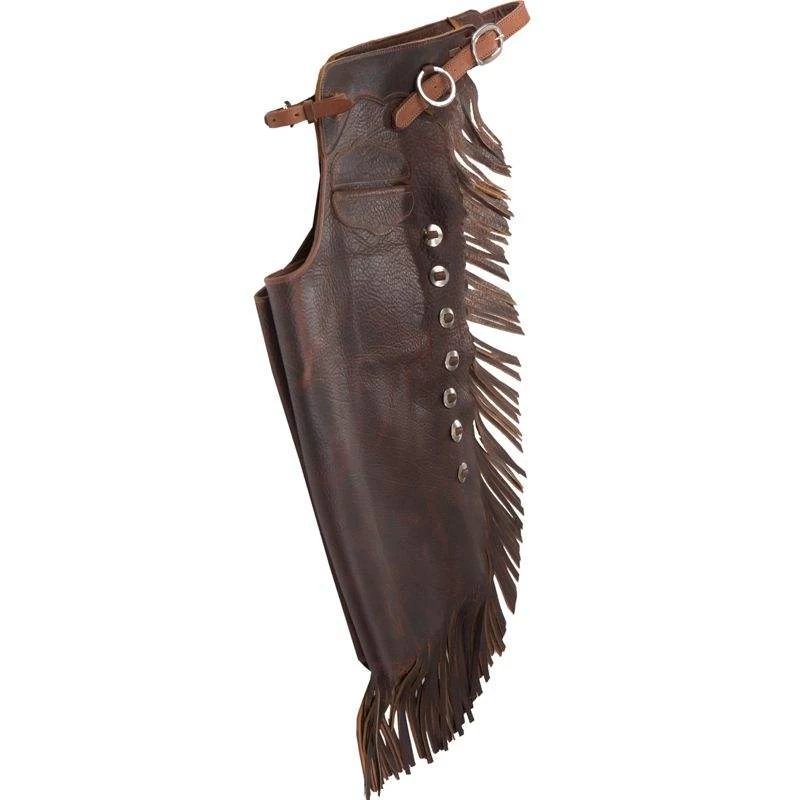 NRS Ranch Hand Brown Oiled Chinks 3 NRS Ranch Hand Brown Oiled Chinks