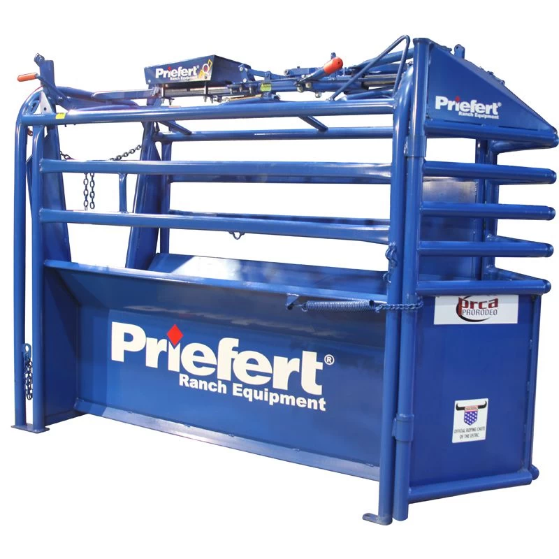 Priefert Model 98 Solar Powered Roping Chute 3 Priefert Model 98 Solar Powered Roping Chute
