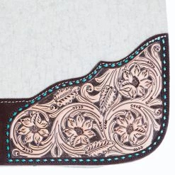 Reinsman 3/4 Inch Limited Edition Apex Arizona Turquoise Contour Felt Saddle Pad -HORSE TACK Store 37030 LE4 04
