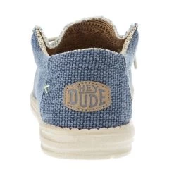 Heydude Men's Hey Dude Wally Braided Blue Night Casual Shoe -HORSE TACK Store 40003 4NM 04