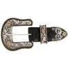 Montana Silversmiths Floral Two Tone Buckle Set 1 Montana Silversmiths Floral Two Tone Buckle Set -HORSE TACK Store 45604 default l