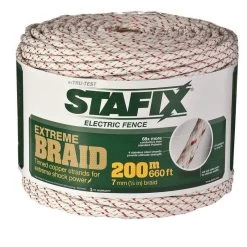 Tru-Test Stafix 1/4in Extreme Polibraid 660ft