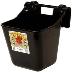 Little Giant Black 12 Quart Plastic Hook Over Feeder