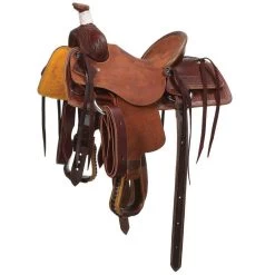 NRS Youth Ranch Roper With Pencil Roll Saddle