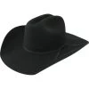 Resistol Youth Crossroads Jr. Black Felt Cowboy Hat 4in Brim -HORSE TACK Store 6780 default l